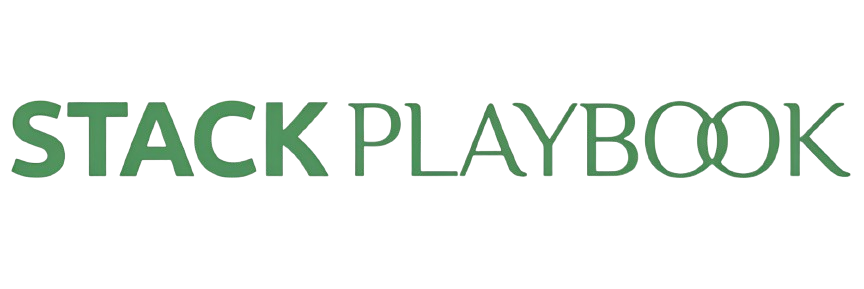 Green Logo From Stack Playbook Supplements, Wellness, Fitness, Health and Longevity Blog